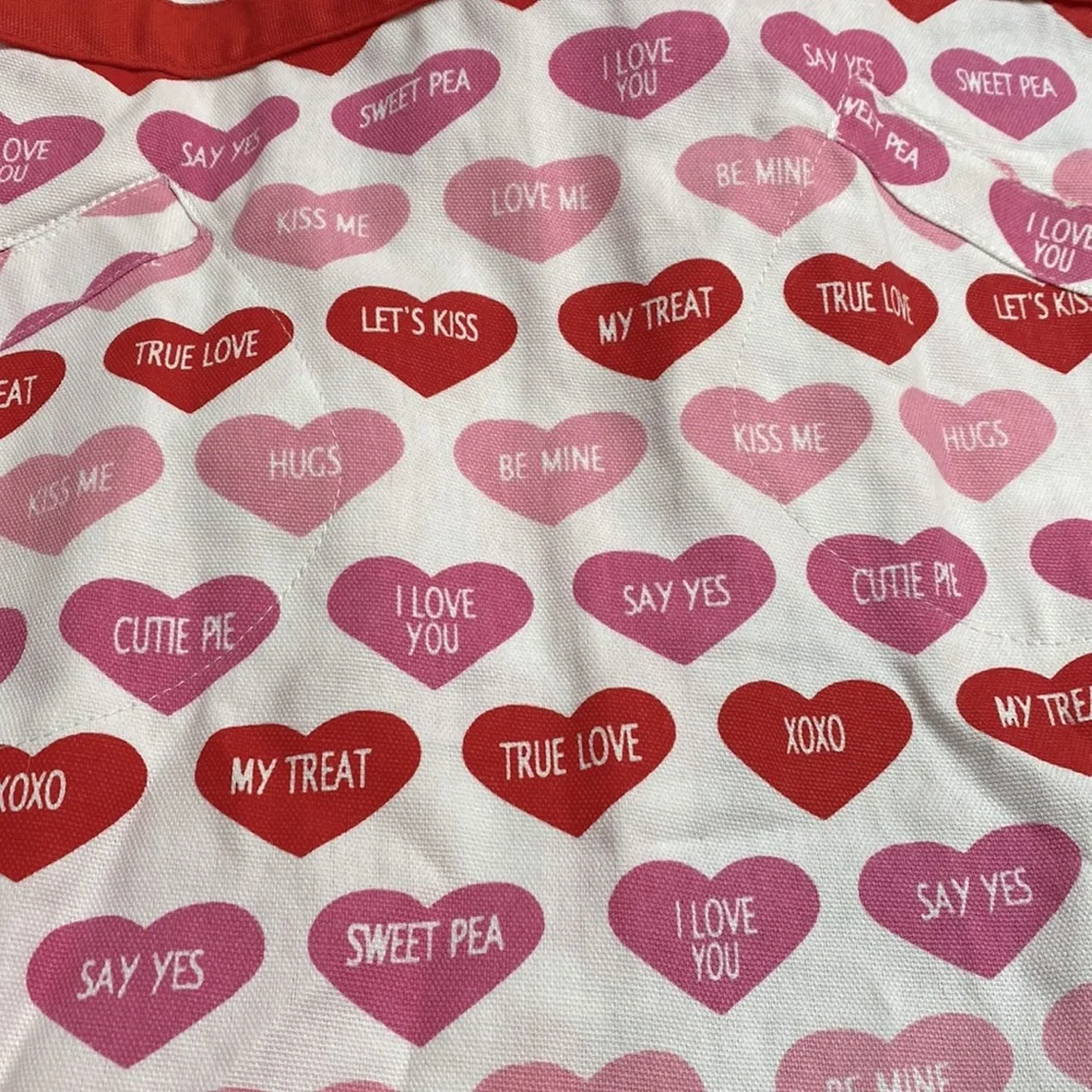 Mommy and Me Matching Valentine Aprons NWOT